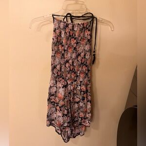 Flowered Romper